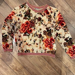 Dixie Sheer Velvet Burnout top